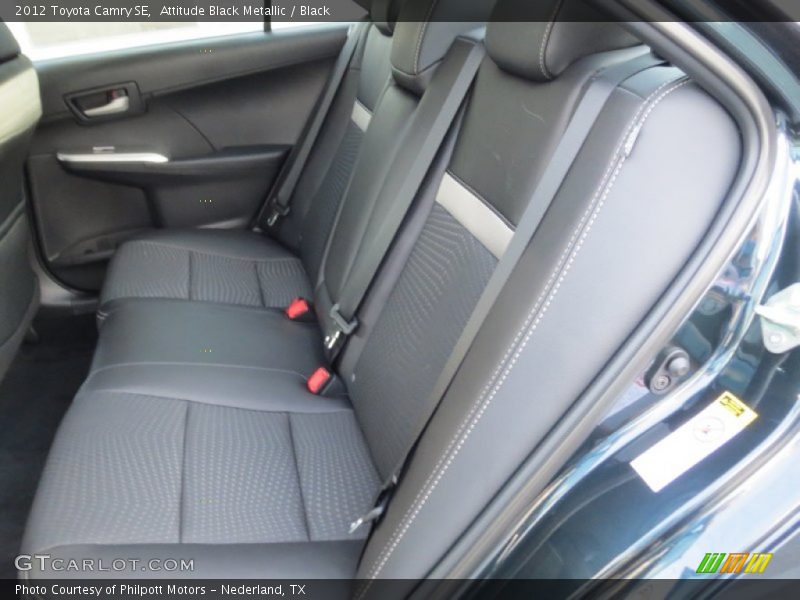 Attitude Black Metallic / Black 2012 Toyota Camry SE