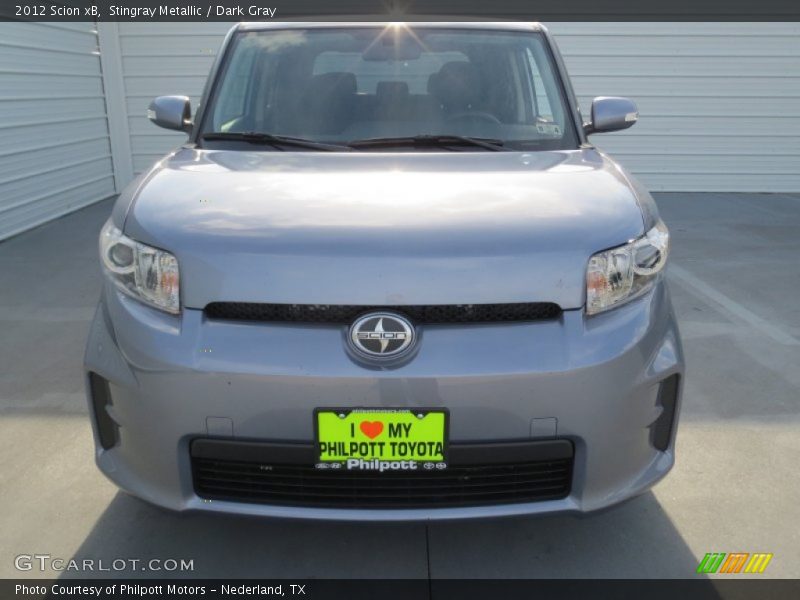 Stingray Metallic / Dark Gray 2012 Scion xB