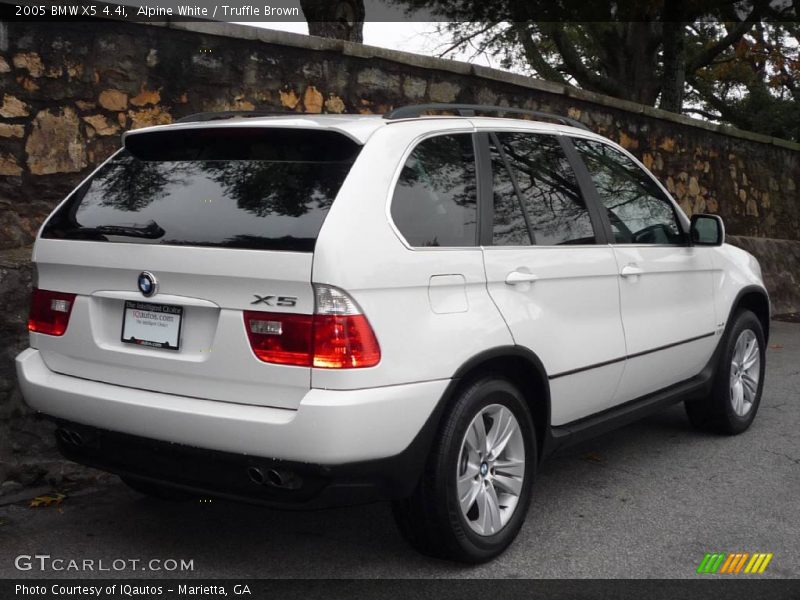 Alpine White / Truffle Brown 2005 BMW X5 4.4i