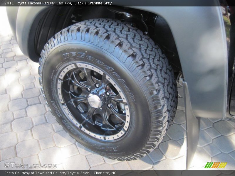 Black / Graphite Gray 2011 Toyota Tacoma Regular Cab 4x4