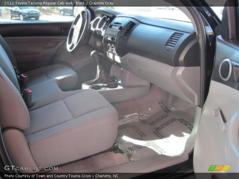 Black / Graphite Gray 2011 Toyota Tacoma Regular Cab 4x4