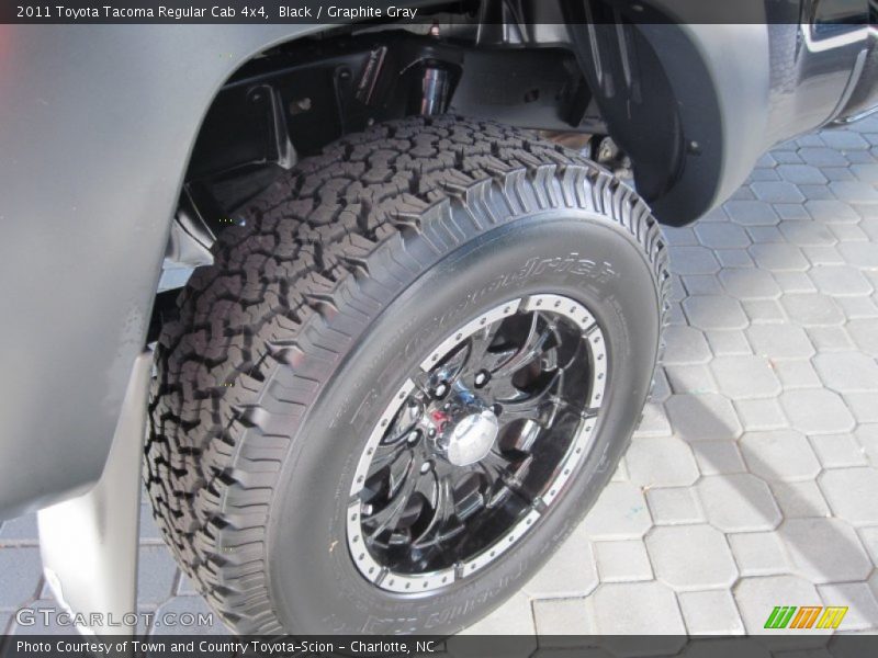 Black / Graphite Gray 2011 Toyota Tacoma Regular Cab 4x4