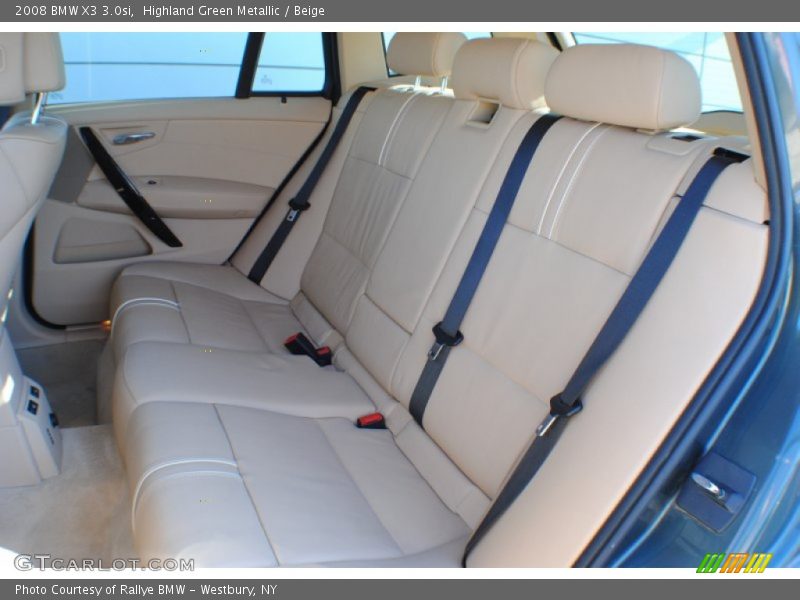 Highland Green Metallic / Beige 2008 BMW X3 3.0si