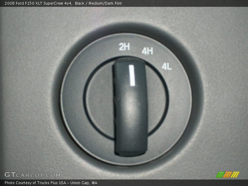 Black / Medium/Dark Flint 2008 Ford F150 XLT SuperCrew 4x4