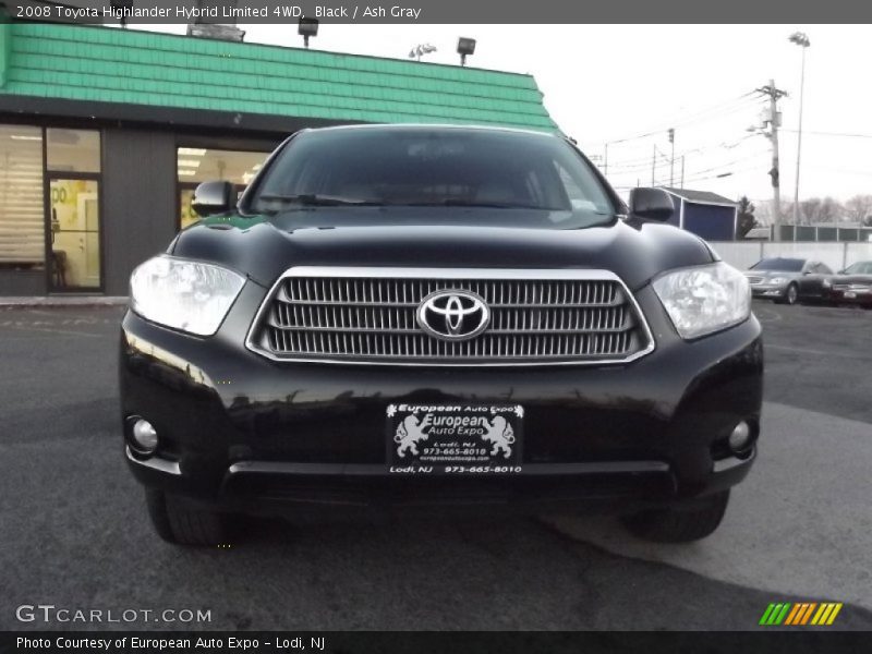 Black / Ash Gray 2008 Toyota Highlander Hybrid Limited 4WD