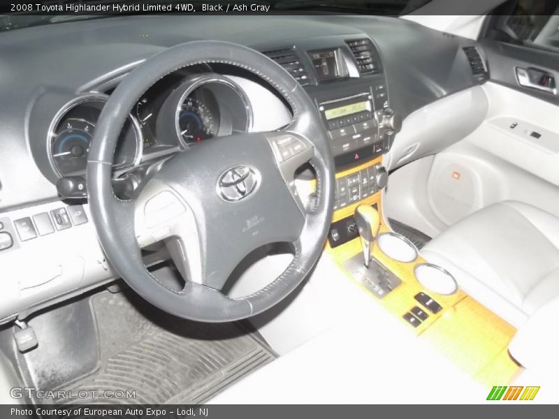 Black / Ash Gray 2008 Toyota Highlander Hybrid Limited 4WD