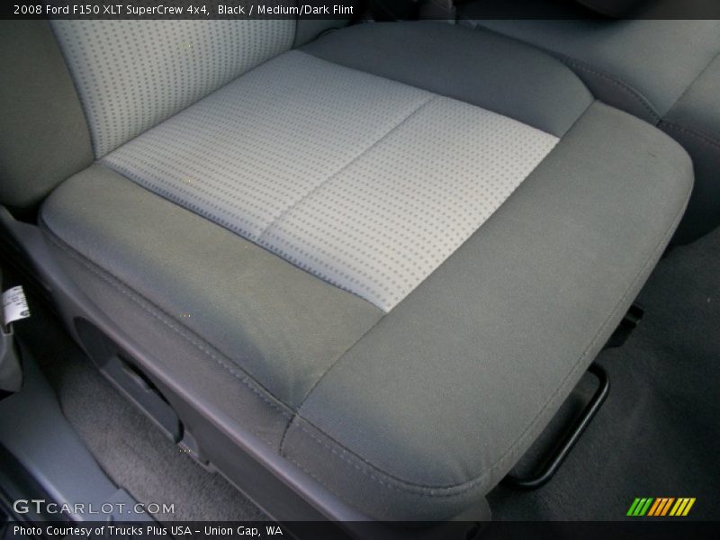 Black / Medium/Dark Flint 2008 Ford F150 XLT SuperCrew 4x4