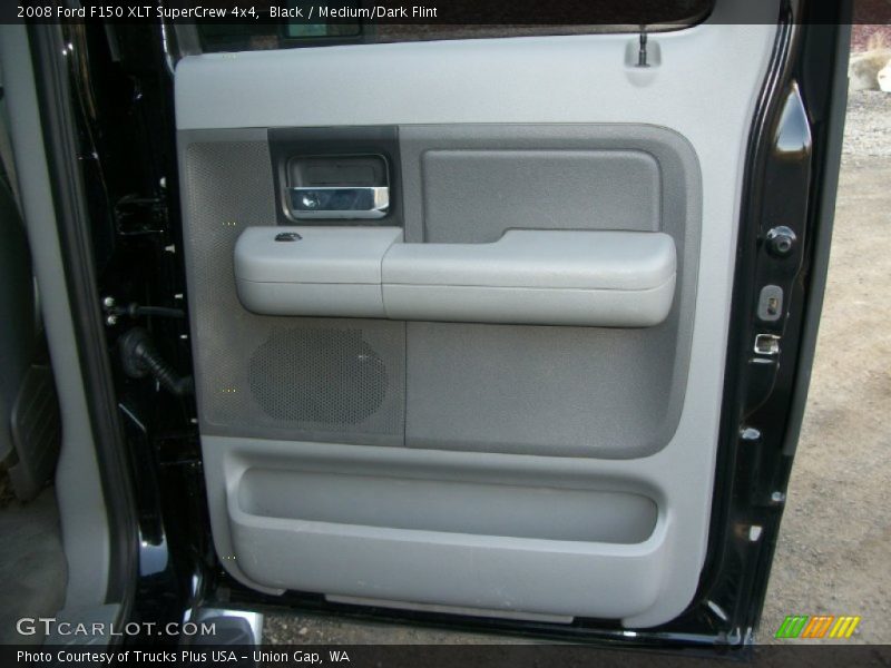 Black / Medium/Dark Flint 2008 Ford F150 XLT SuperCrew 4x4