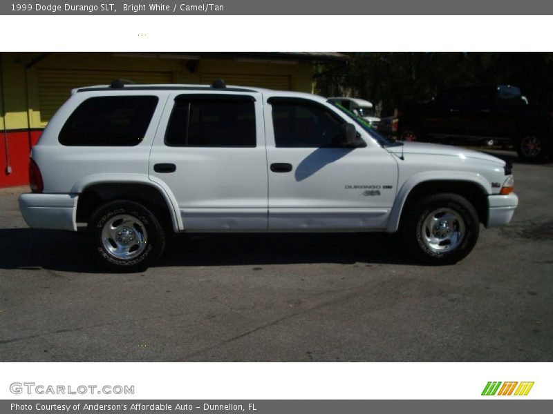 Bright White / Camel/Tan 1999 Dodge Durango SLT