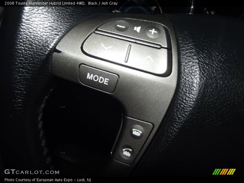 Black / Ash Gray 2008 Toyota Highlander Hybrid Limited 4WD