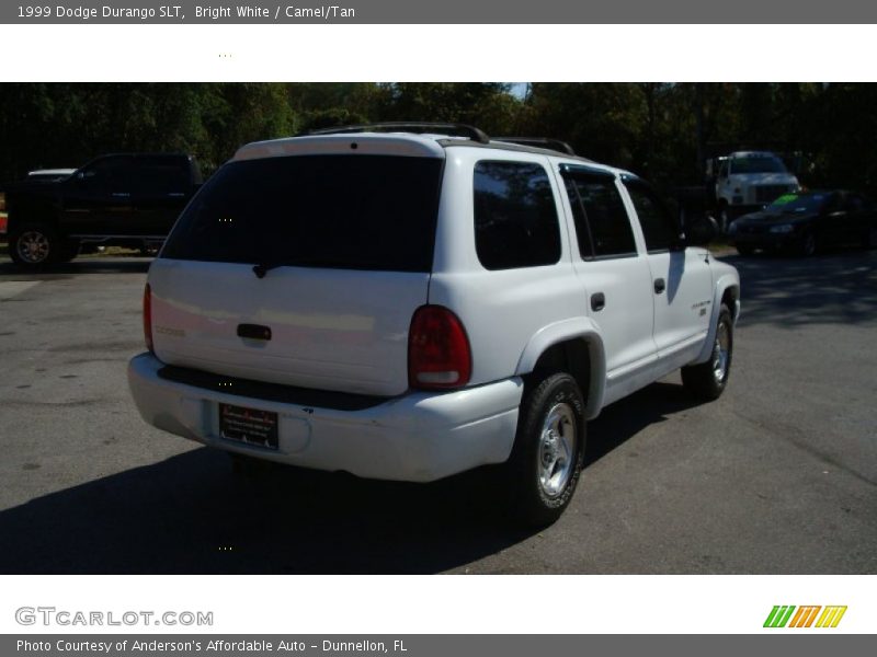 Bright White / Camel/Tan 1999 Dodge Durango SLT