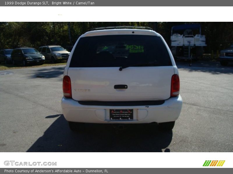 Bright White / Camel/Tan 1999 Dodge Durango SLT
