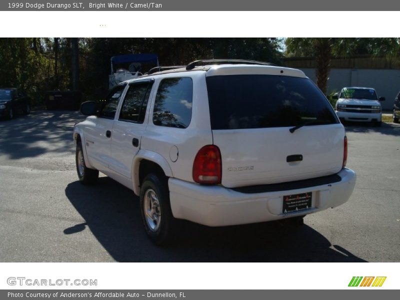 Bright White / Camel/Tan 1999 Dodge Durango SLT