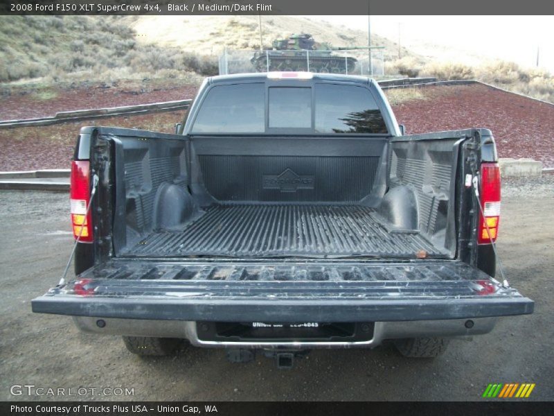 Black / Medium/Dark Flint 2008 Ford F150 XLT SuperCrew 4x4