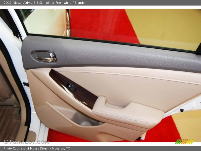 Winter Frost White / Blonde 2012 Nissan Altima 2.5 SL