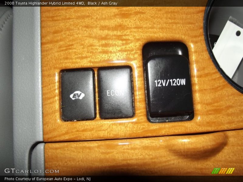 Black / Ash Gray 2008 Toyota Highlander Hybrid Limited 4WD
