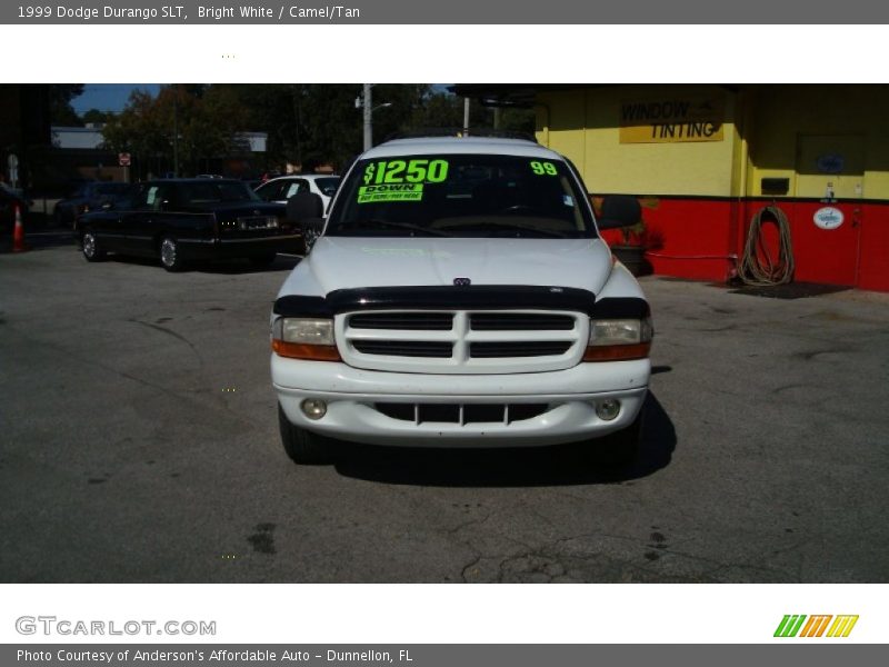 Bright White / Camel/Tan 1999 Dodge Durango SLT