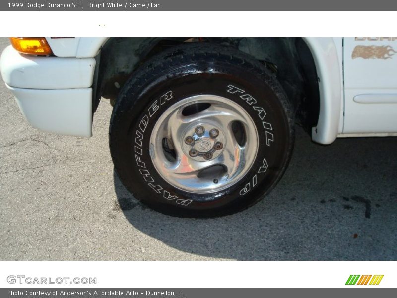 Bright White / Camel/Tan 1999 Dodge Durango SLT
