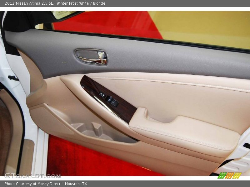 Winter Frost White / Blonde 2012 Nissan Altima 2.5 SL
