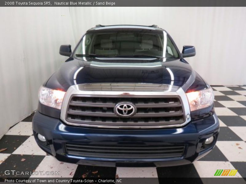 Nautical Blue Metallic / Sand Beige 2008 Toyota Sequoia SR5
