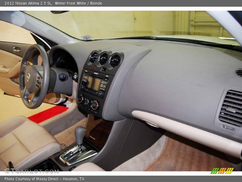 Winter Frost White / Blonde 2012 Nissan Altima 2.5 SL