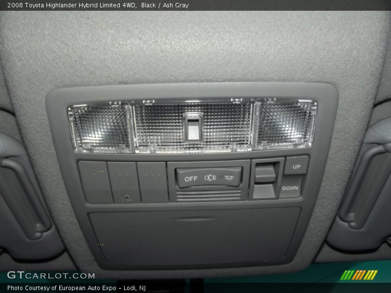 Black / Ash Gray 2008 Toyota Highlander Hybrid Limited 4WD
