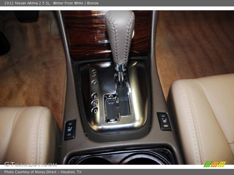 Winter Frost White / Blonde 2012 Nissan Altima 2.5 SL