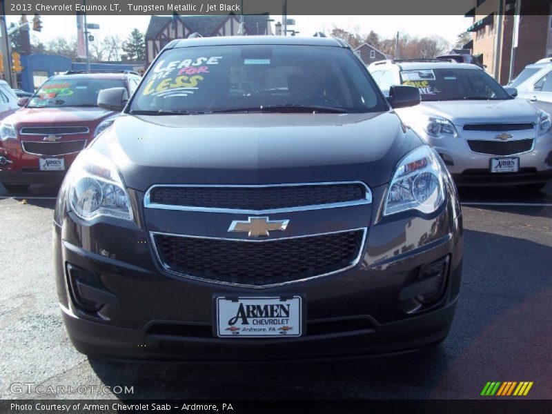 Tungsten Metallic / Jet Black 2013 Chevrolet Equinox LT