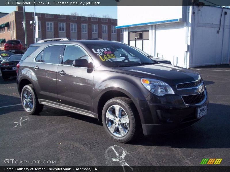 Tungsten Metallic / Jet Black 2013 Chevrolet Equinox LT