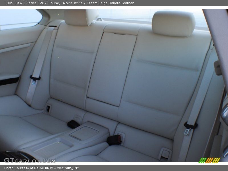 Alpine White / Cream Beige Dakota Leather 2009 BMW 3 Series 328xi Coupe