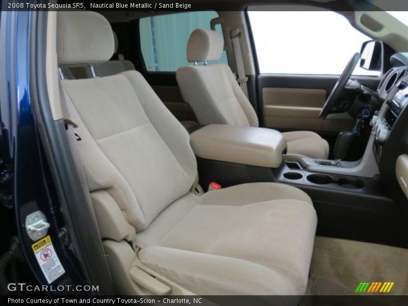 Nautical Blue Metallic / Sand Beige 2008 Toyota Sequoia SR5