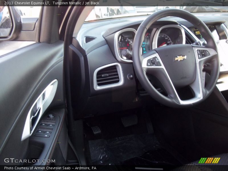 Tungsten Metallic / Jet Black 2013 Chevrolet Equinox LT