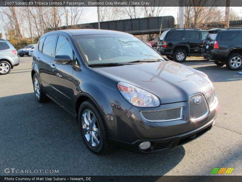 Diamond Gray Metallic / Slate Gray 2007 Subaru B9 Tribeca Limited 7 Passenger