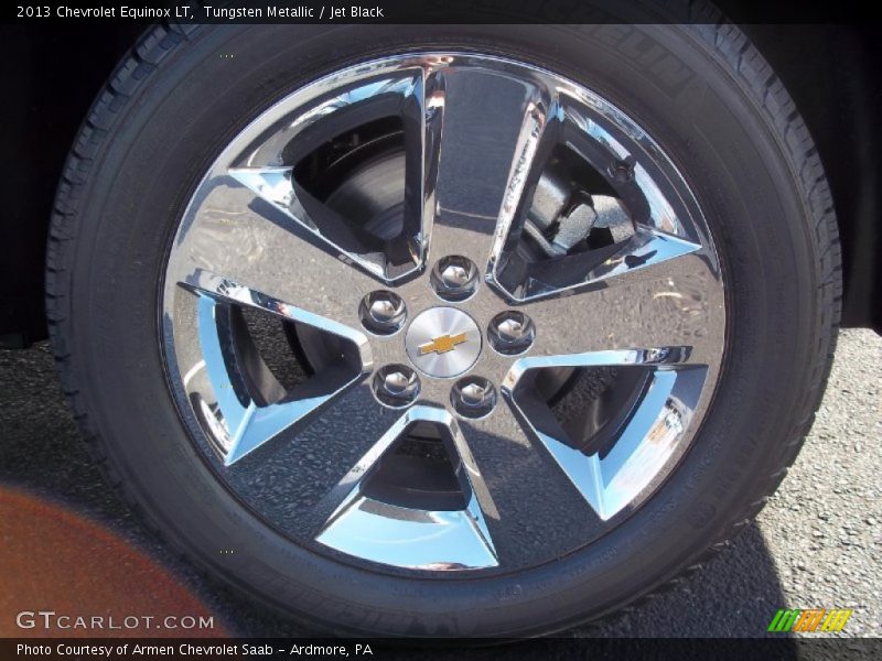 Tungsten Metallic / Jet Black 2013 Chevrolet Equinox LT