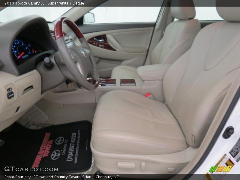Super White / Bisque 2010 Toyota Camry LE