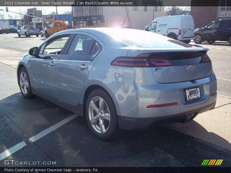 Silver Topaz Metallic / Jet Black/Ceramic White Accents 2013 Chevrolet Volt