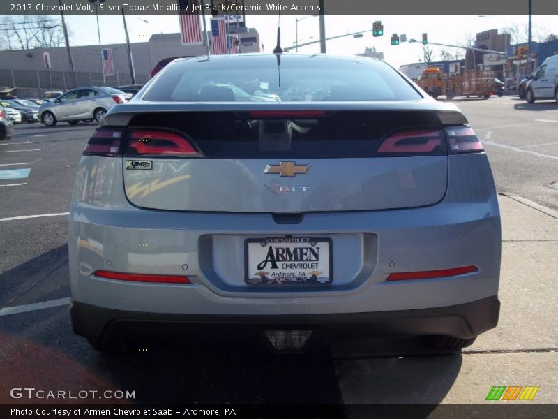 Silver Topaz Metallic / Jet Black/Ceramic White Accents 2013 Chevrolet Volt