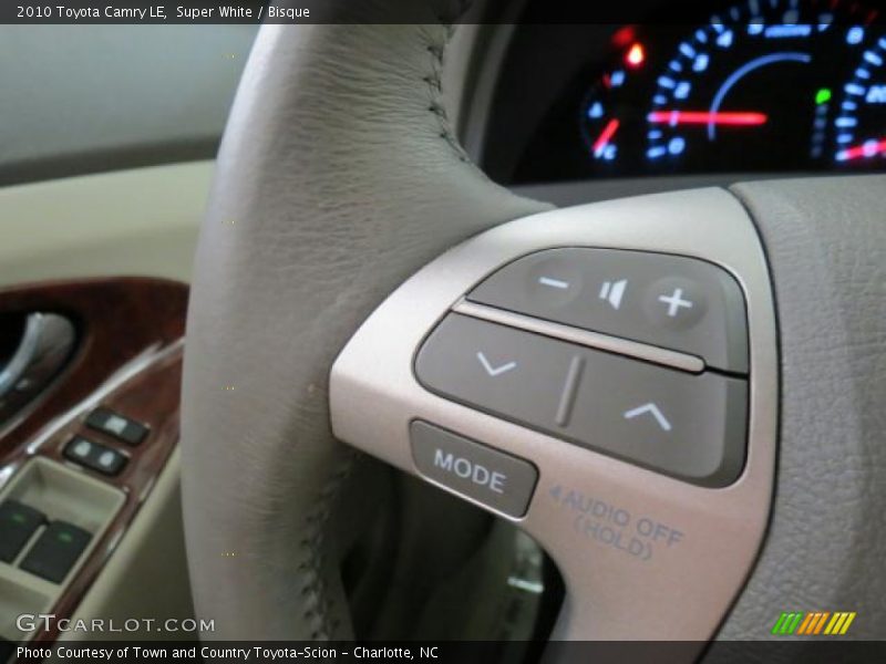 Super White / Bisque 2010 Toyota Camry LE