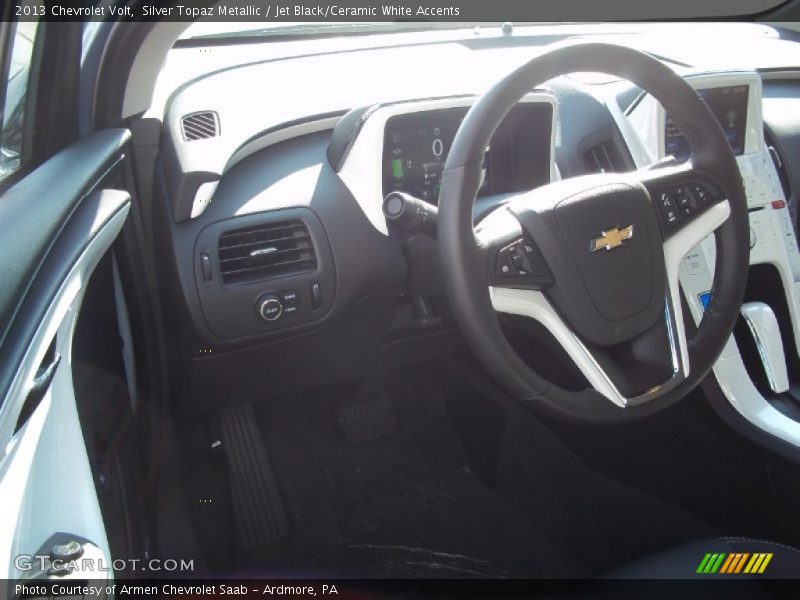 Silver Topaz Metallic / Jet Black/Ceramic White Accents 2013 Chevrolet Volt