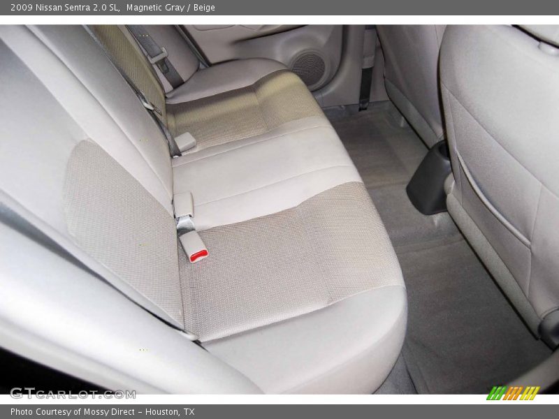 Magnetic Gray / Beige 2009 Nissan Sentra 2.0 SL