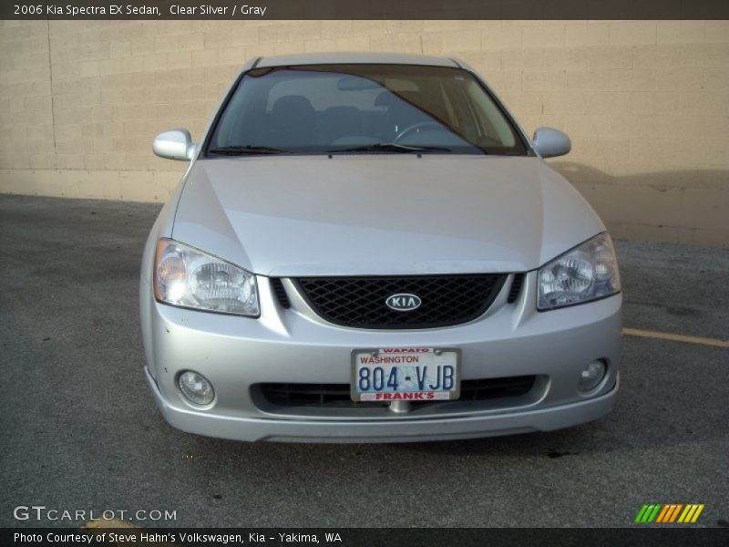 Clear Silver / Gray 2006 Kia Spectra EX Sedan