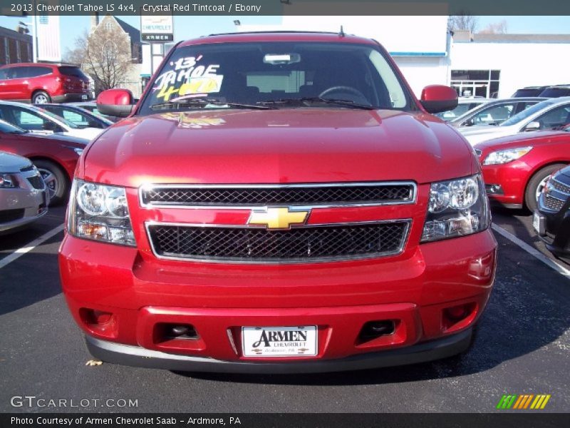 Crystal Red Tintcoat / Ebony 2013 Chevrolet Tahoe LS 4x4