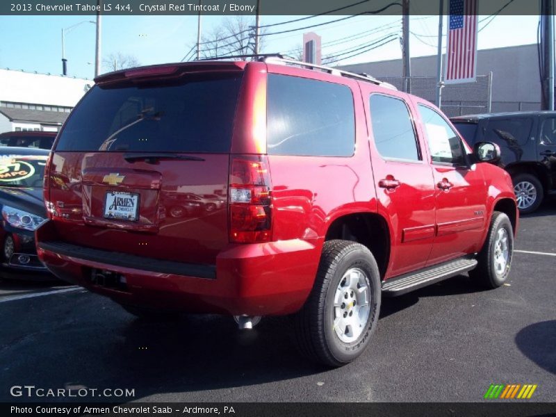 Crystal Red Tintcoat / Ebony 2013 Chevrolet Tahoe LS 4x4