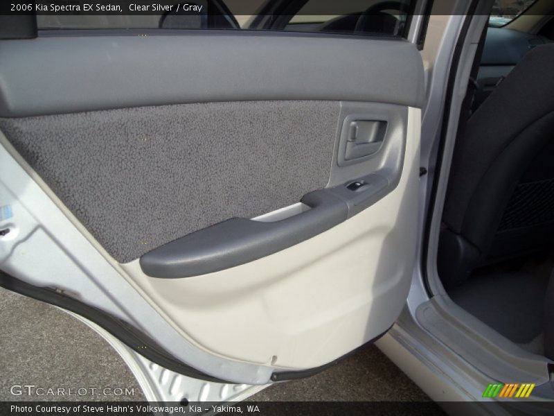 Clear Silver / Gray 2006 Kia Spectra EX Sedan