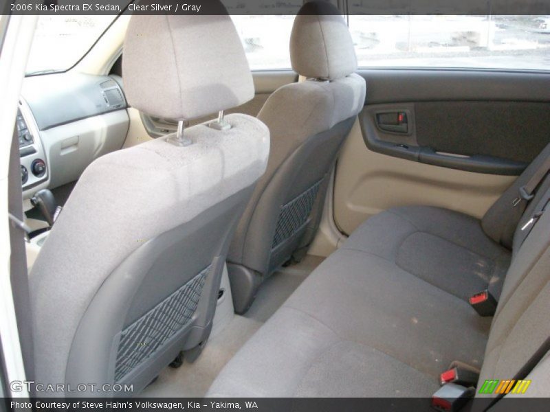 Rear Seat of 2006 Spectra EX Sedan