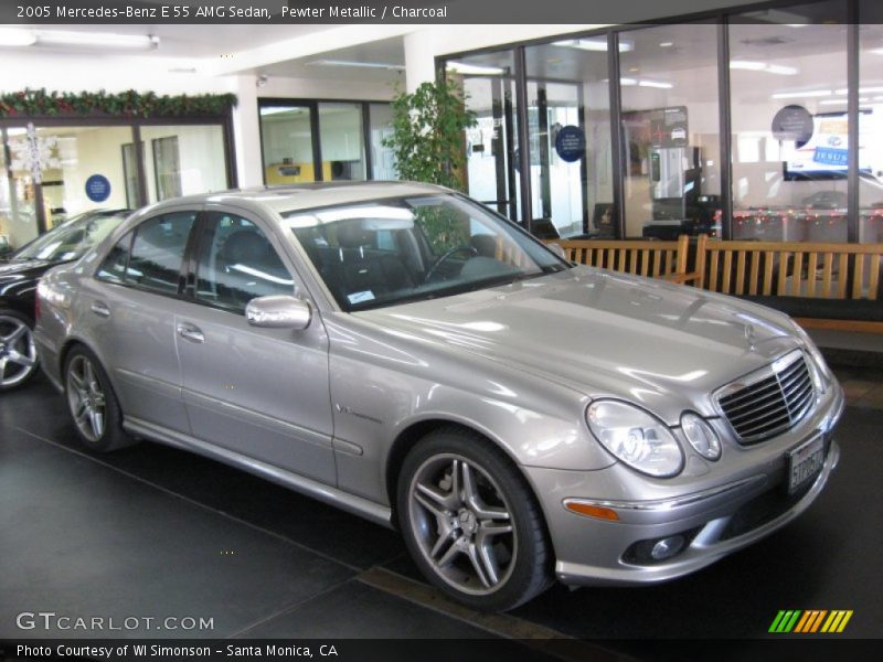 Front 3/4 View of 2005 E 55 AMG Sedan