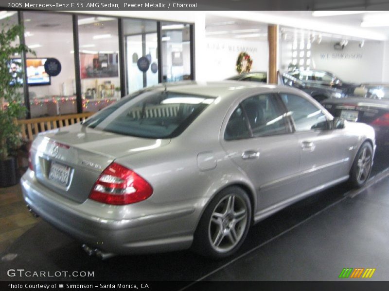 Pewter Metallic / Charcoal 2005 Mercedes-Benz E 55 AMG Sedan