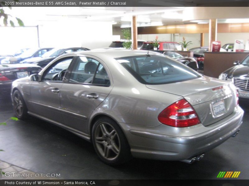 Pewter Metallic / Charcoal 2005 Mercedes-Benz E 55 AMG Sedan