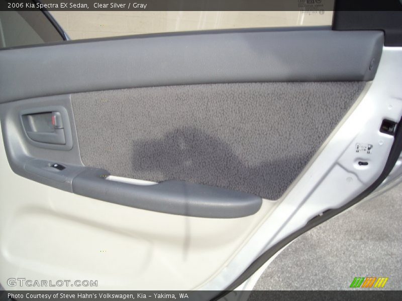 Clear Silver / Gray 2006 Kia Spectra EX Sedan