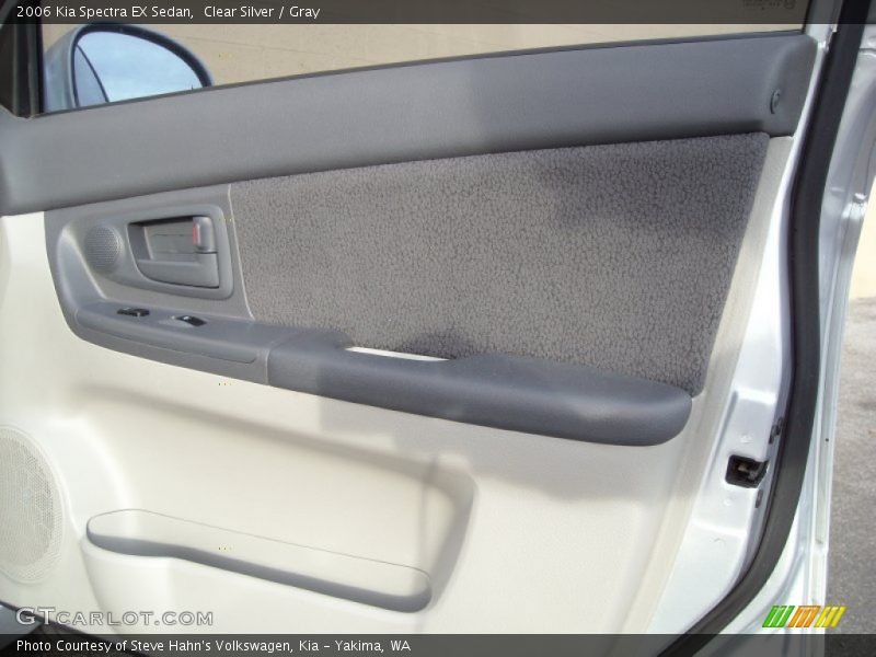 Clear Silver / Gray 2006 Kia Spectra EX Sedan